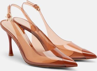 Gianvito Rossi Sofia TPU slingback pumps