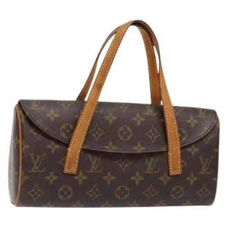 Louis Vuitton Pre-owned Handbags, female, Brown, Size: ONE SIZE Pre-owned Canvas Handbag