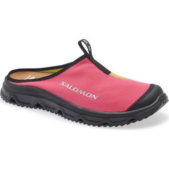 Salomon Gender Inclusive RX Slide 3.0 Sneaker in Pink Yarrow/Bright Chartreuse at Nordstrom, Size 12.5 Womens