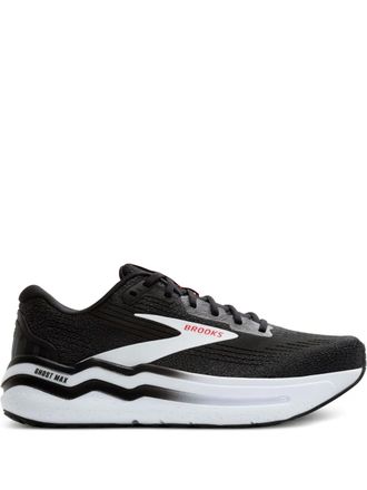 Brooks Ghost Max 2 lace-up sneakers - men - Fabric/Fabric/Rubber - 10.5 - Black