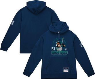 Mitchell & Ness Mens Mitchell & Ness Ichiro Suzuki Navy Seattle Mariners Hall of Fame Hitter Hoodie at Nordstrom, Size Xx-Large