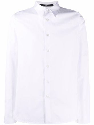 SAPIO long-sleeved cotton shirt - men - Cotton - 52 - White
