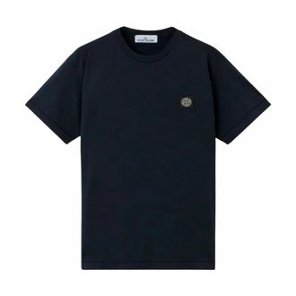 Stone Island Tassen - Heren - T-shirts - Blauw - M - Tops