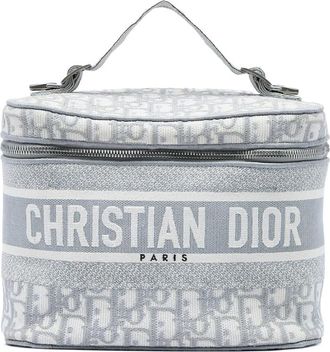 Dior Pre-owned Dior Oblique Canvas Diortravel Vanity Case Ladies 7A1IL47BVAVWYSUI