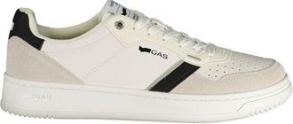 Gas Witte Polyurethaan Heren Sneaker