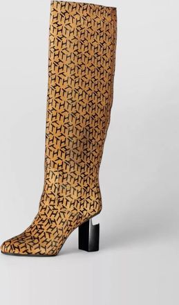 Tommy Hilfiger leather knee-high boots
