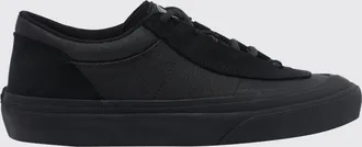 Stone Island Sneakers basse in pelle scamosciata e canvas con logo Compass