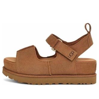 UGG (WMNS) UGG Goldenstar Hi Sandal Chestnut 1167356-CHE