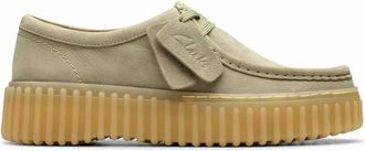 Clarks Groene veterschoen voor vrouwen - Dames - Veterschoenen - Groen - 41 1/2 EU - Schoenen
