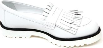 Hogan Frangia Loafer - Dames - Loafers - Wit - 36 1/2 EU - Schoenen
