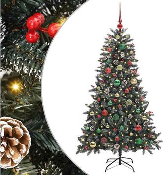 vidaXL &Aacute;rbol De Navidad Artificial Verde 150 Cm Pvc, Pl&aacute;stico Y Acero Vidaxl
