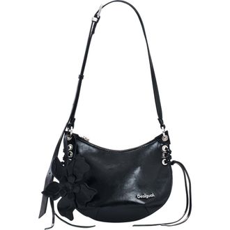 Desigual Faux Leather Shoulder Bag in Black at Nordstrom