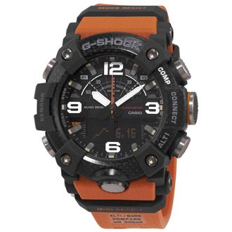 Casio G-Shock Chronograph Analog-Digital Black Dial Mudmaster Mens Watch GGB100-1A9