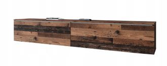 OEM Mueble Para Tv De 180 Cm Para Sal&oacute;n, Sin Tiradores, Mate, De Pie O Suspendido, Estilo Antiguo