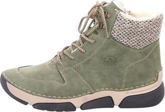 Rieker Liane Enkellaars - Dames - Schoenen - Groen - Maat: 42 EU Synthetisch