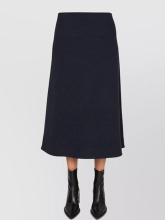 Jil Sander flared high-rise skirt