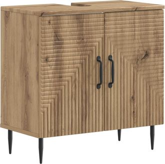 vidaXL Mueble De Lavabo Para Ba&ntilde;o Haarlem Roble Artisan Vidaxl
