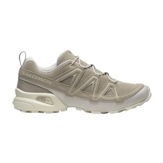 Salomon Sneakers, female, Beige, Size: 11 1/2 US Speedcross 3 Beige Leather Sneakers