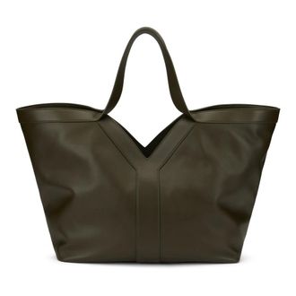Saint Laurent Y Tote - female - Saint Laurent - Shopping Bags - Green - ONE SIZE - Bags