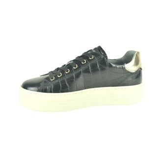 Nero Giardini Croco sneaker N.+tiret DZ - Dames - Schoenen - Zwart - Maat: 38 EU