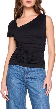 Susana Monaco Asymmetric Dolman Sleeve Top in Black at Nordstrom Rack, Size X-Small