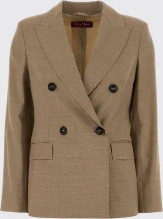 Max Mara Jacket Woman color Beige
