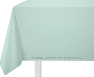 KASANOVA Tovaglia 140x240 cm scritta Quotes verde
