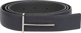 Tom Ford Slim T Reversible Calf Leather Belt