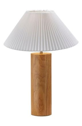 Adesso Marta Table Lamp in Natural Wood at Nordstrom