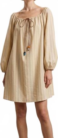 Bernadette Bonnie Short Dress In Multi Stripe