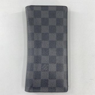 Louis Vuitton Damier Black Long Wallet (Bi-Fold) (Pre-Owned)