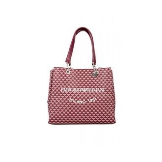 Emporio Armani Dames, Tassen, Rood, Maat: ONE Size Leer