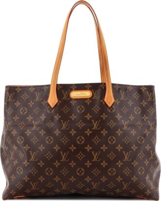Louis Vuitton Wilshire Handbag Monogram Canvas GM tote bag - Bruin