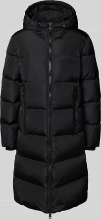 A|X Armani Exchange Regular Fit Daunenmantel mit Zweiwege-Reißverschluss in Black, Größe XS