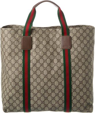Gucci Tender Medium Gg Supreme Canvas Tote