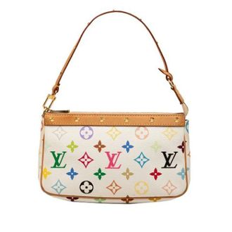 Louis Vuitton Pre-owned Pochette Accessoires - Dames - Pre-owned - Wit - Maat: ONE Size Leer
