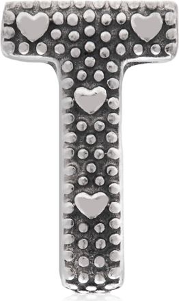 Pandora Letter T Silver Charm