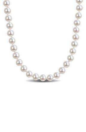 Delmar Cultured Pearl Necklace, 6-6.5mm in White at Nordstrom Rack