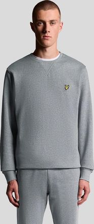 Lyle & Scott Lyle And Scott Mens Cotton Crew Neck Sweatshirt - Grey - Size: 42