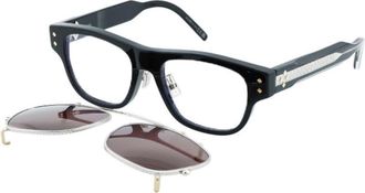 Dior Mens Black Square Eyeglass Frames CDDIAMONDOS10F 10BB