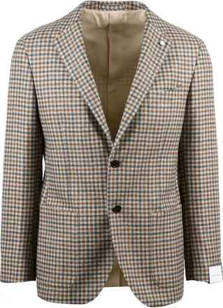 Luigi Bianchi Mantova Hombre, Chaquetas, Beige, Talla: M