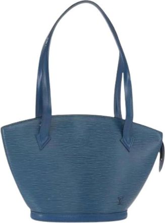 Louis Vuitton Pre-owned Handbags, female, Blue, Size: ONE SIZE Pre-owned Vintage Handbag