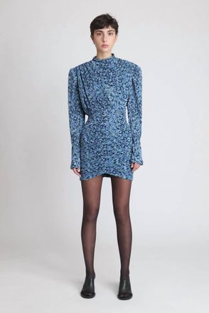 Sabina Mus&aacute;yev Solly Dress In Turquoise