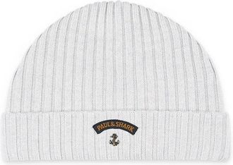 Paul & Shark Berretto a coste - Grigio