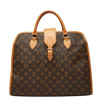 Louis Vuitton Brown Monogram Pvc Leather Briefcase (Pre-Owned)