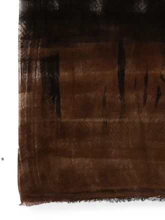 Avant Toi Scarf Lightweight Wool Landscape Light