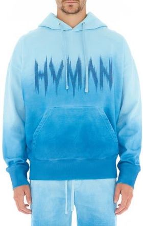 HVMAN Logo Pullover Hoodie in Sky at Nordstrom Rack, Size Xxx-Large