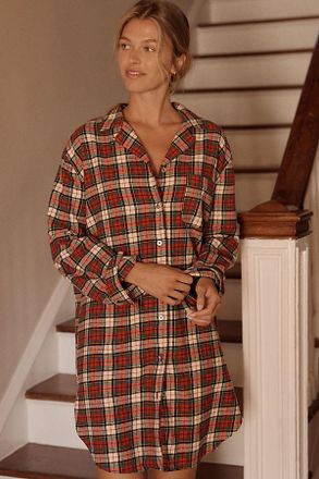 Polo Ralph Lauren Camp Collar 100% Cotton Sleep Dress