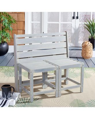 Safavieh Belamy Outdoor Bench-To-Table Transformer