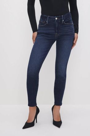 Good American Good Petite Skinny Jeans In Dark Blue
